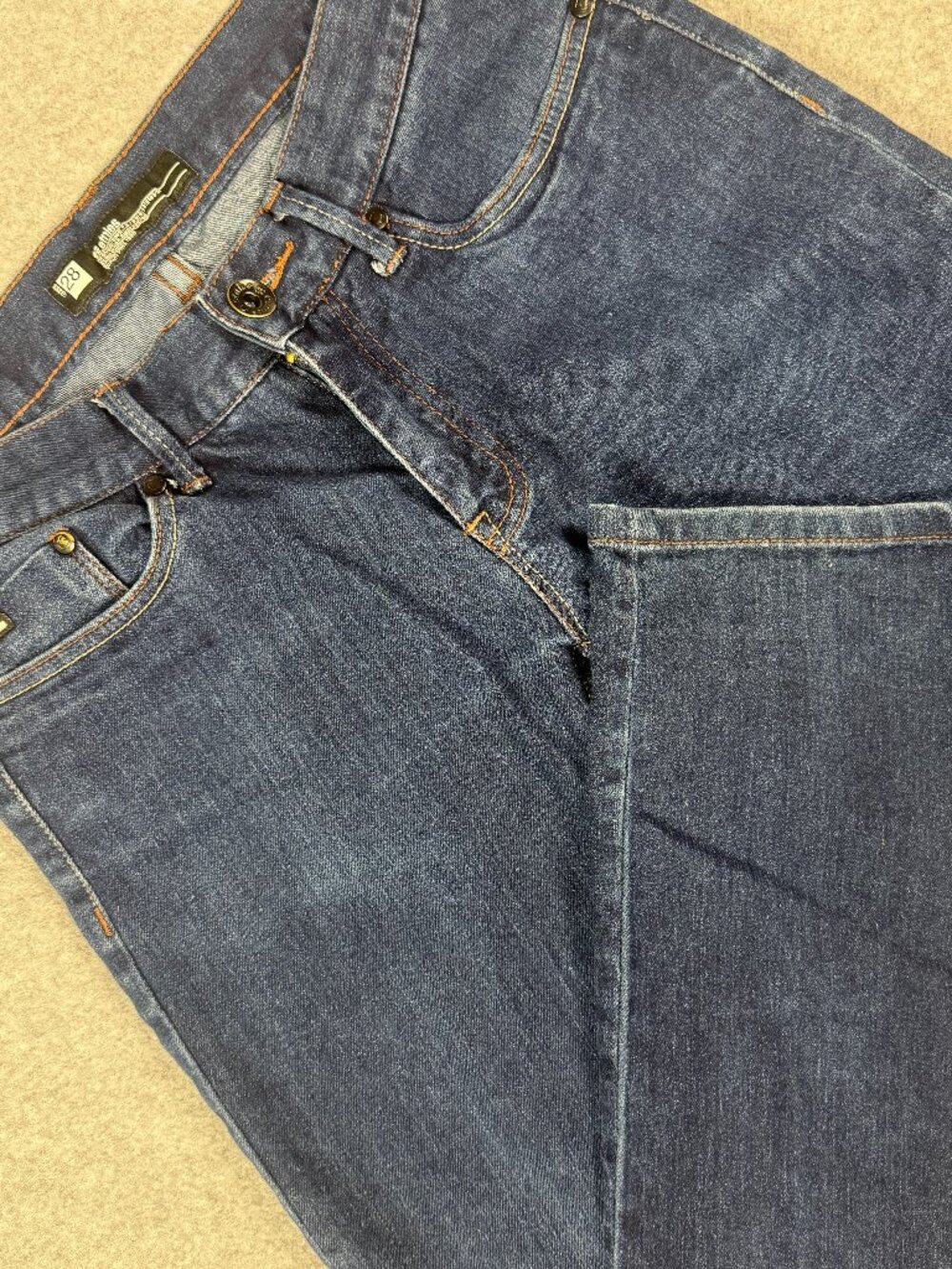Vintage Y2K Etnies Dark Wash Straight Leg Skate Jeans Sz 28